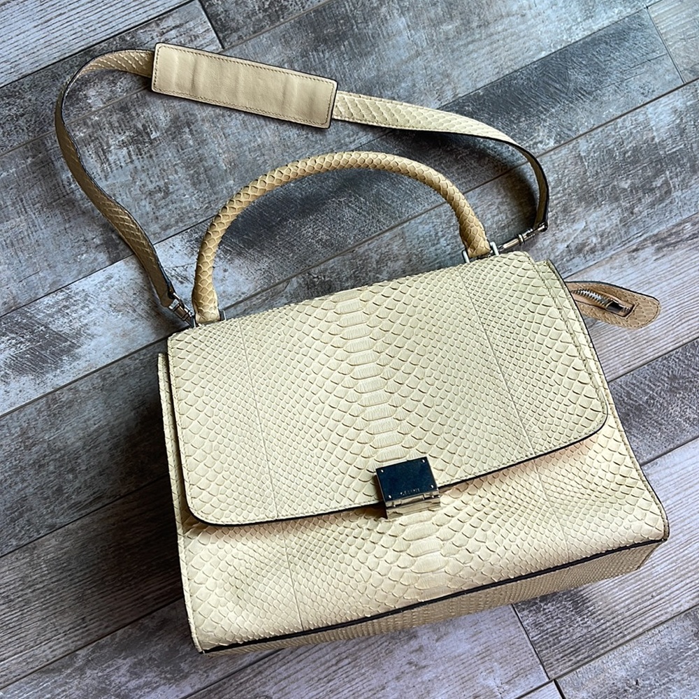 Celine Trapeze Python - image 1